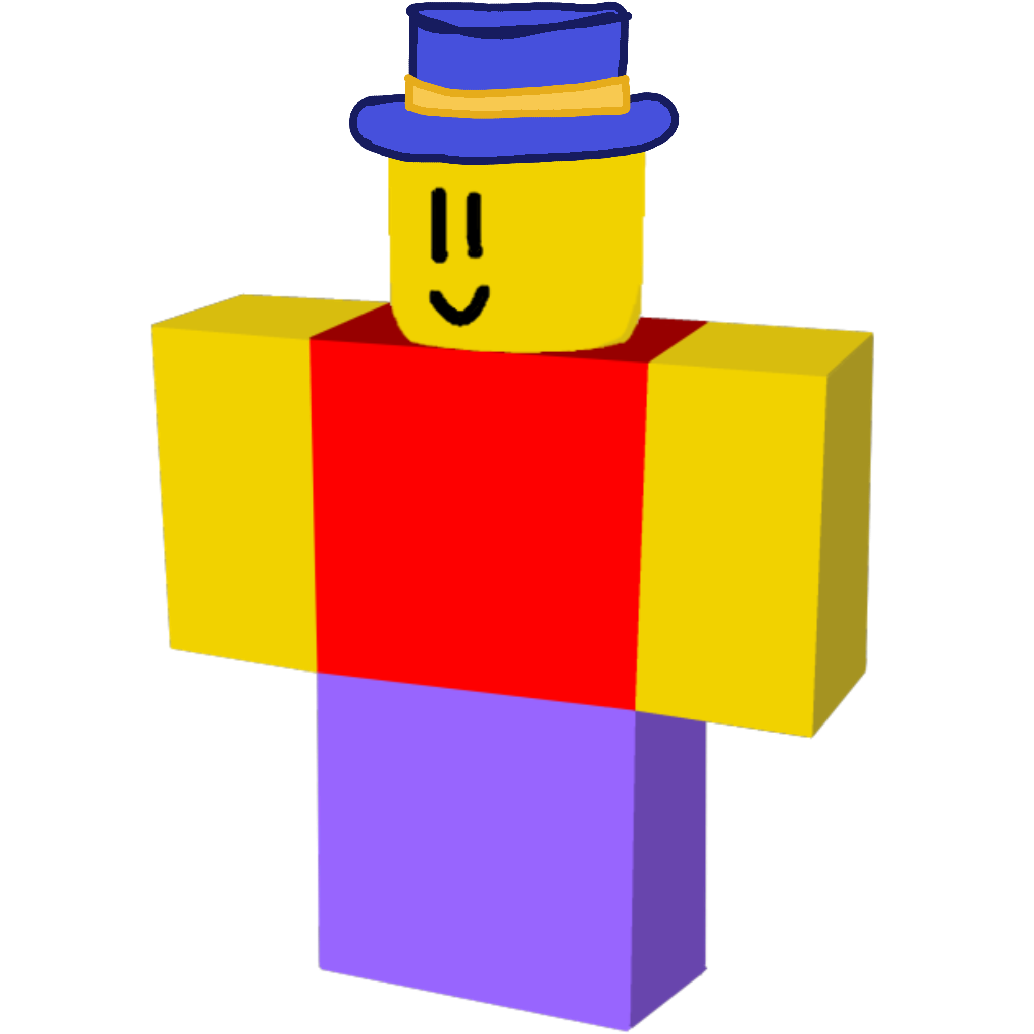 Blue Classical tophat