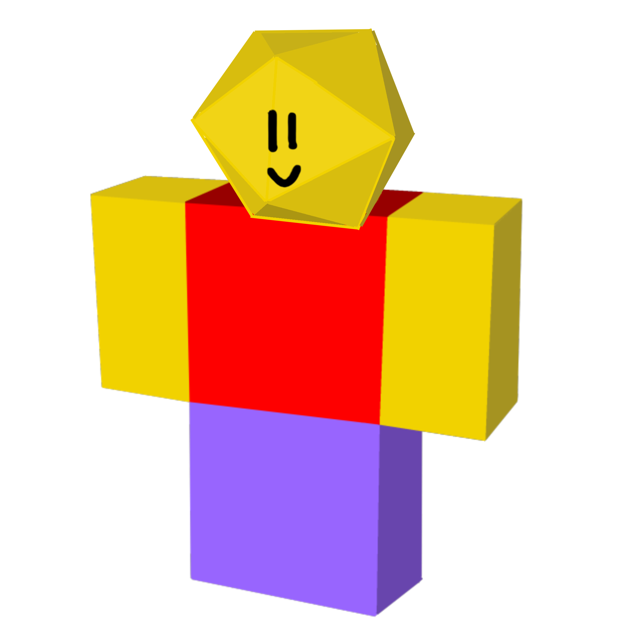 Broken 3D Head